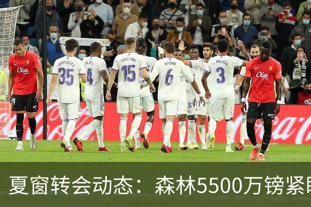 夏窗转会动态：森林5500万镑紧盯赖因德斯，罗马拒绝4队求租瓦斯